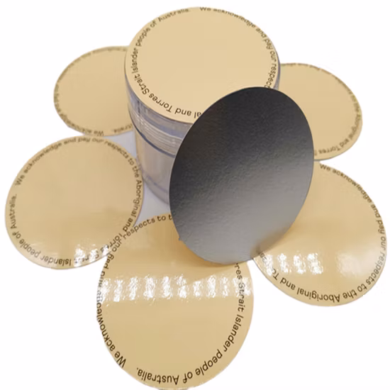 Revestimiento de sellado sensible a la presión PS de una pieza para cosméticos