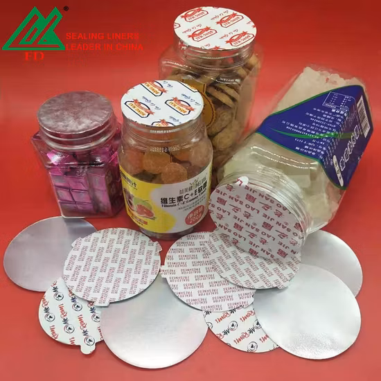 Revestimiento de sello ventilado por inducción de papel de aluminio de 1,0 mm para PE