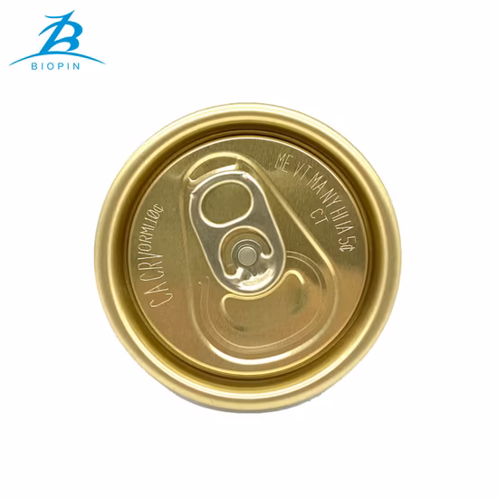 Revestimiento Bpani con etiquetado de depósito de 10 estados Se adapta a extremos de latas de aluminio estándar 202