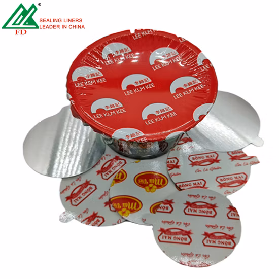 Revestimiento de sellado por inducción para tapas de botellas de alimentos Lámina de sellado por inducción, fabricante de sellado de papel de aluminio