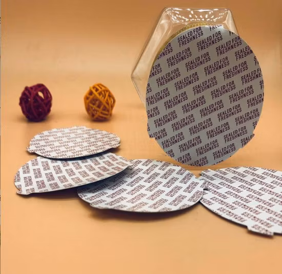 Revestimiento de sello de tapa de botella sensible a la presión para medicina